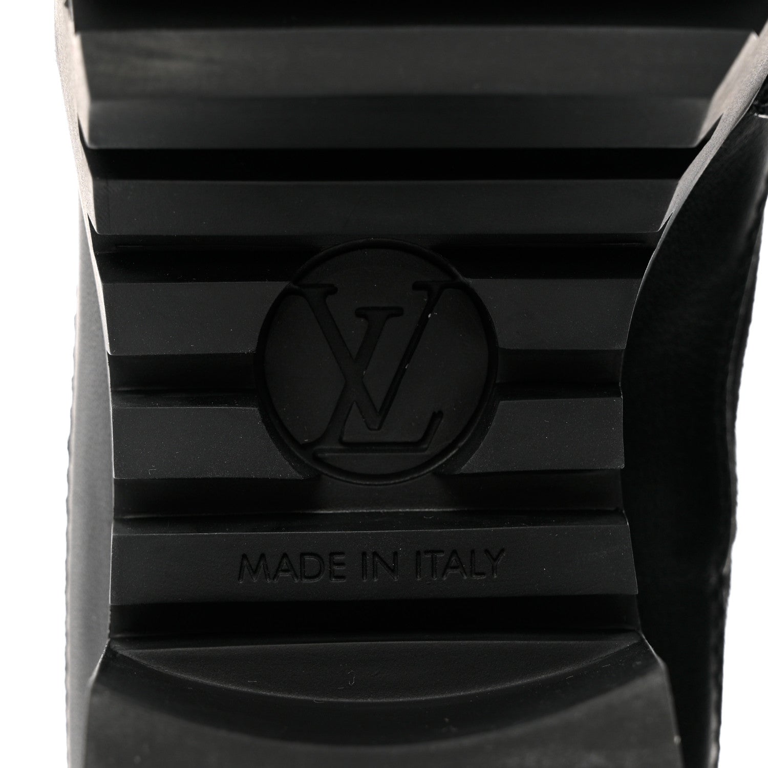 Louis Vuitton Velvet Calfskin Monogram Laureate Platform Desert Boots 37 Black Green 8 of 9
