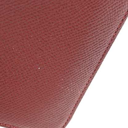 Hermes Epsom Silk'In Compact Wallet Bordeaux 11 of 11
