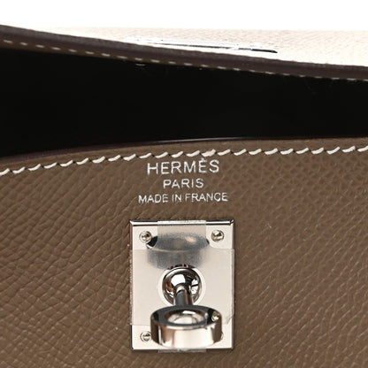 Hermes Epsom Kelly Sellier 25 Etoupe 6 of 10