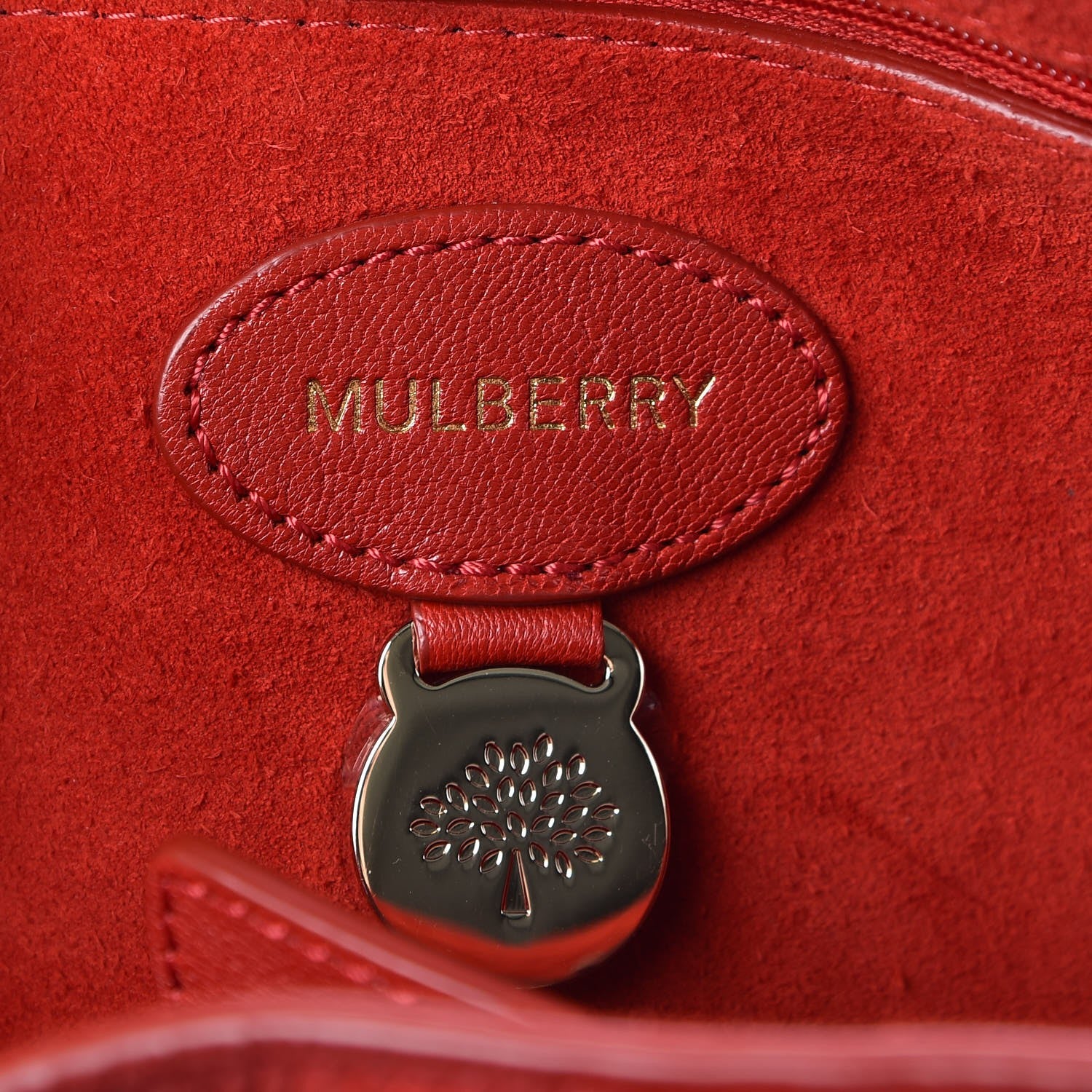 Mulberry Soft Grain Calfskin Small Bayswater Poppy Red 6 of 9