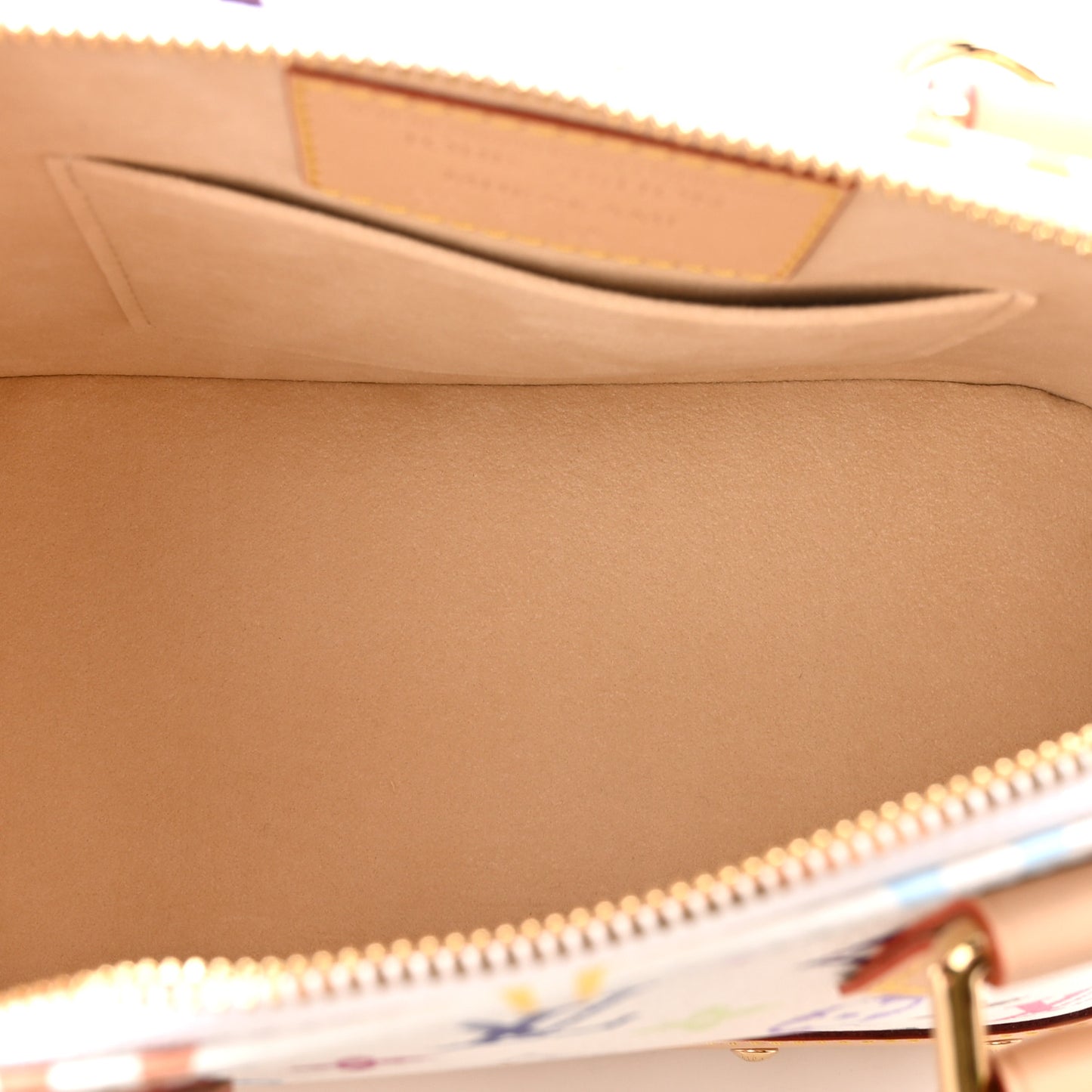 LV x TM Monogram Multicolor Alma BB White