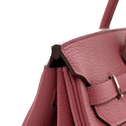 Hermes Taurillon Clemence BIRKIN 40 Bois de Rose 12 of 12