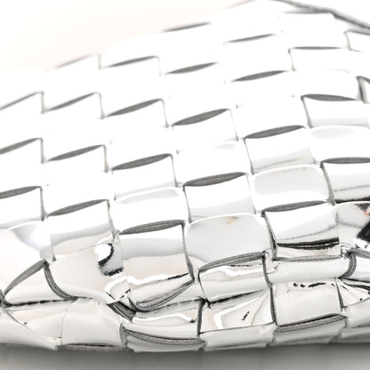 Bottega Veneta Mirror Laminated Nappa Intrecciato Mini Sardine Bag Silver 9 of 9