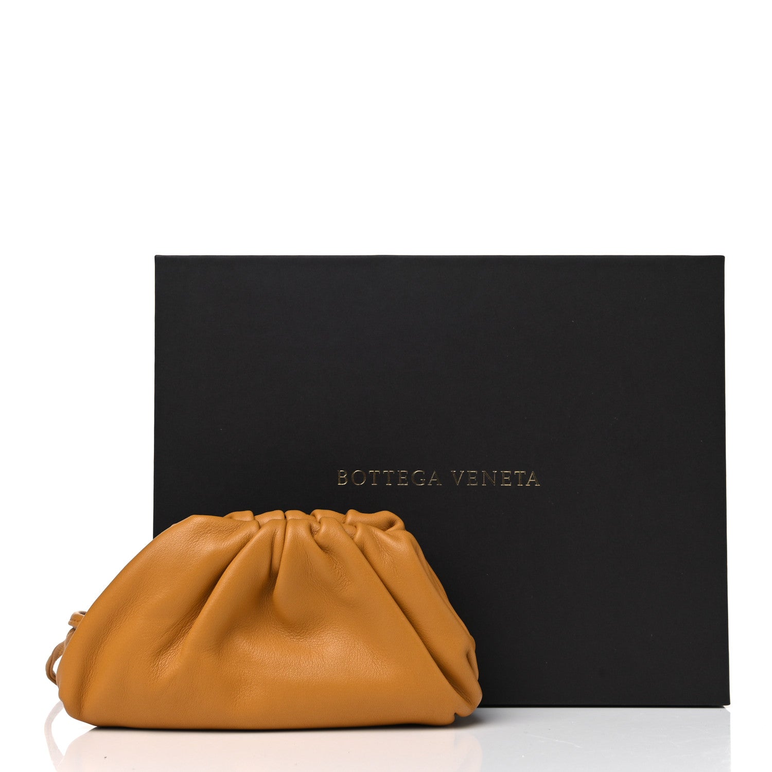 Bottega Veneta Butter Calfskin Coin Purse Caramel 10 of 10