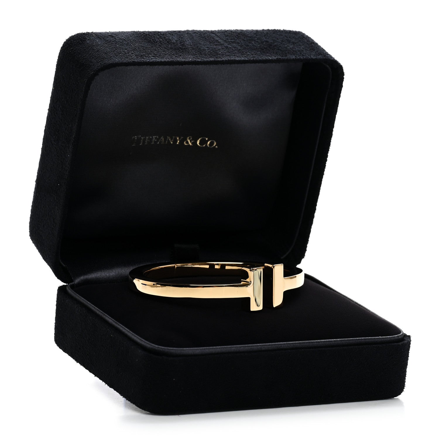 Tiffany 18K Yellow Gold T Square Bracelet 4 of 4