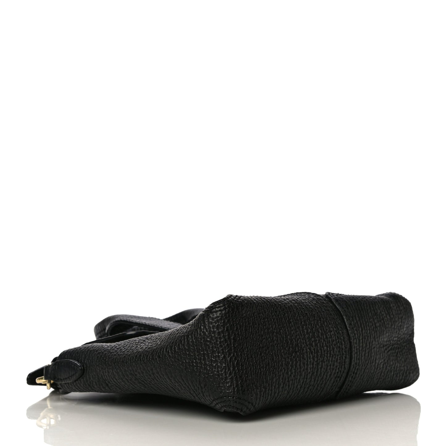 Textured Calfskin Mini Pashli Satchel Black