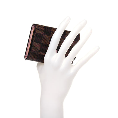 Louis Vuitton Damier Ebene Multicles 6 Key Holder Rose Ballerine 2 of 10