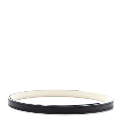 Hermes Swift Epsom 13mm Belt Strap 80 Black Craie 1 of 6
