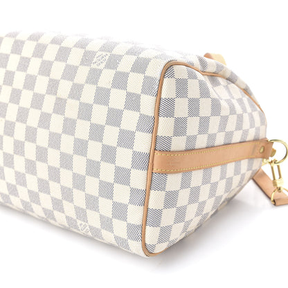 Louis Vuitton Damier Azur Speedy Bandouliere 30 8 of 16