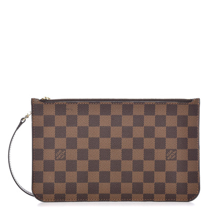 Louis Vuitton Damier Ebene Neverfull MM GM Pochette 1 of 7