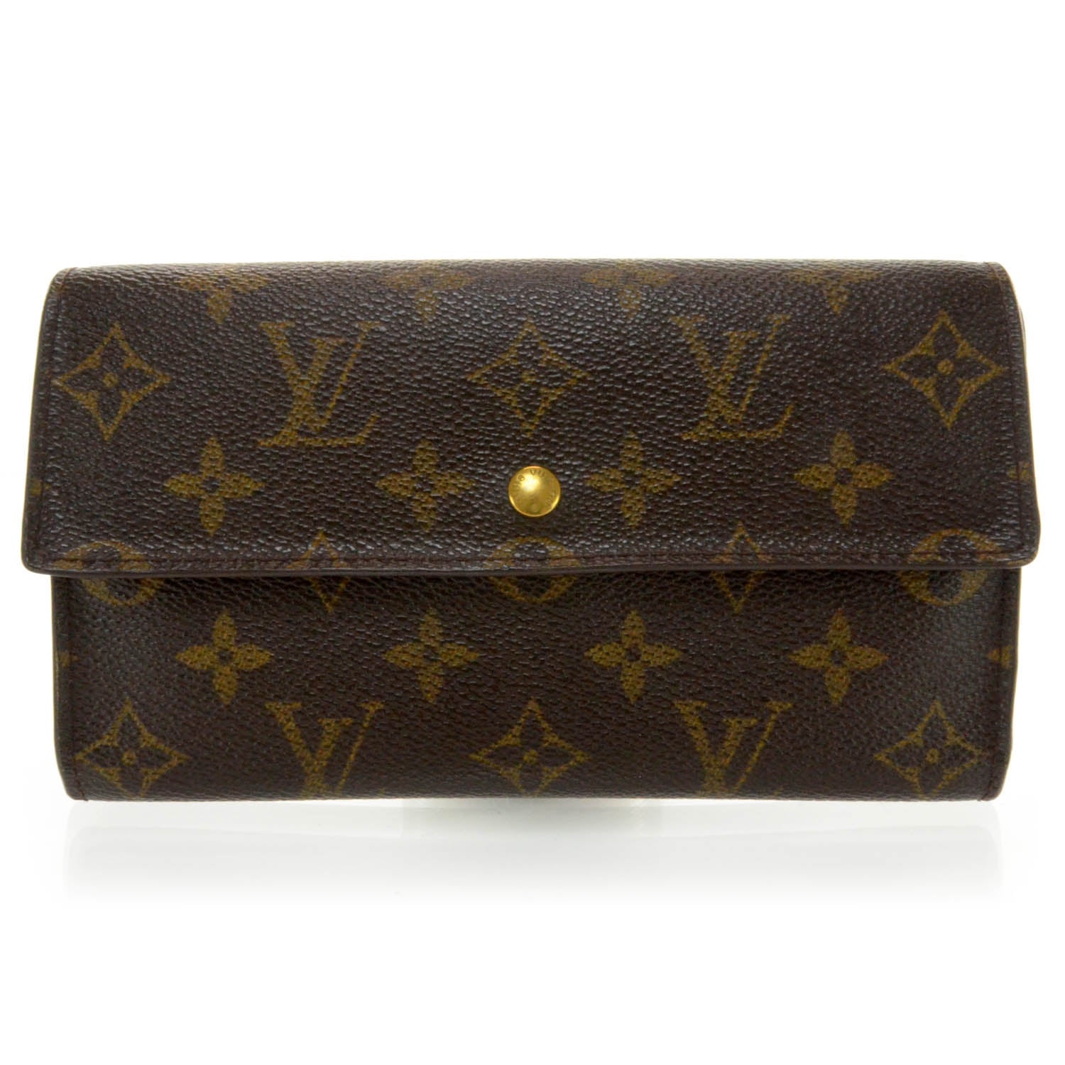 Louis Vuitton Monogram Porte Tresor International Wallet 1 of 8