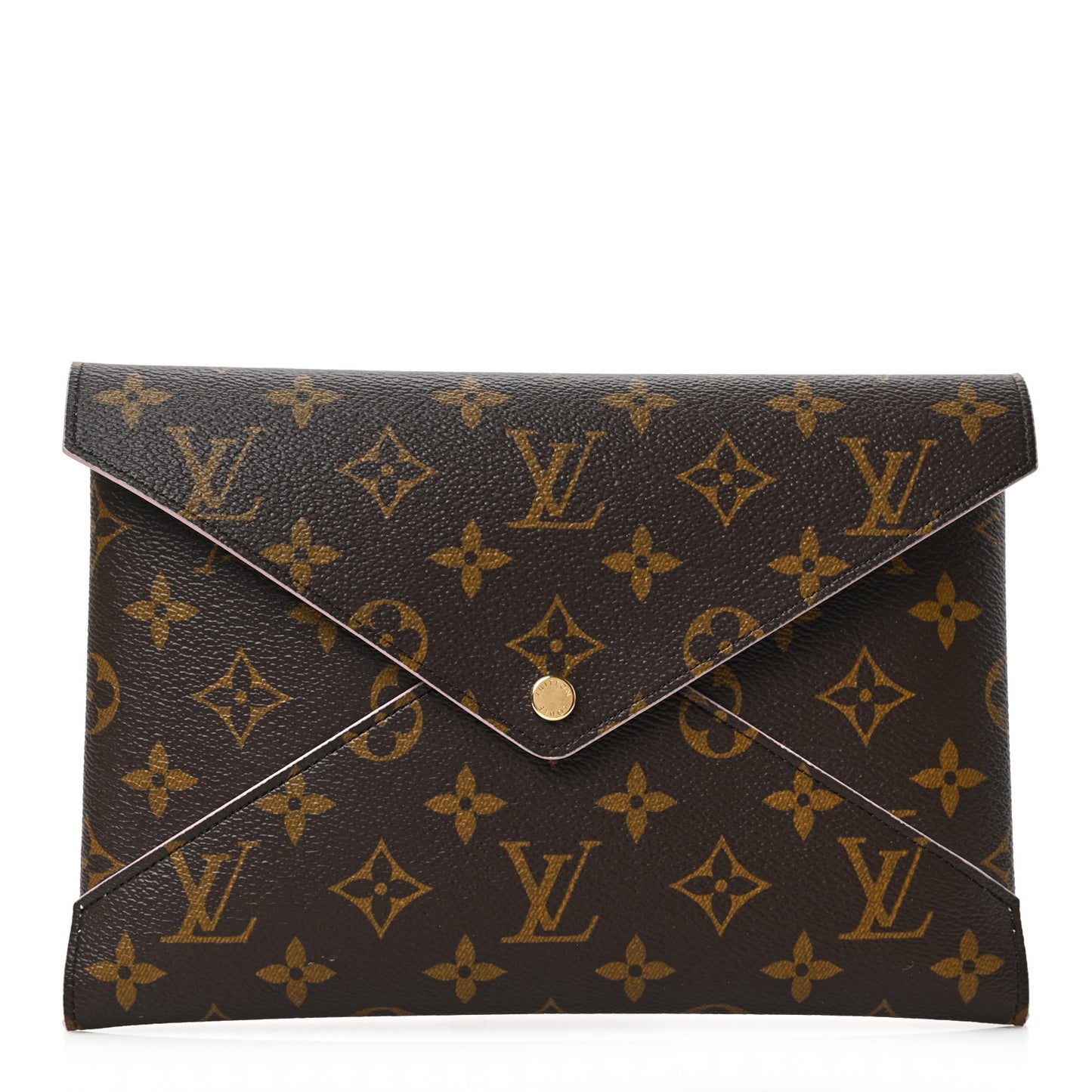 Monogram Large Kirigami Pochette Insert Rose Ballerine