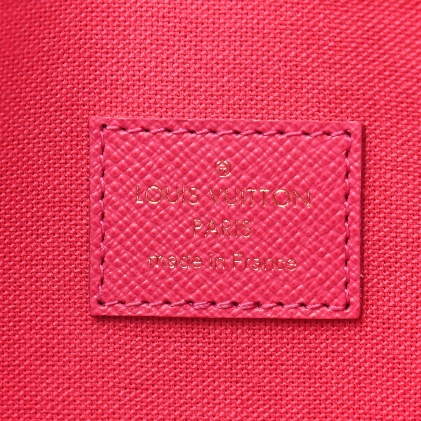 Monogram LV Love Lock Pochette Felicie Chain Wallet