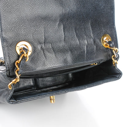 Chanel Caviar Quilted Medium Single Flap Black 7 of 10