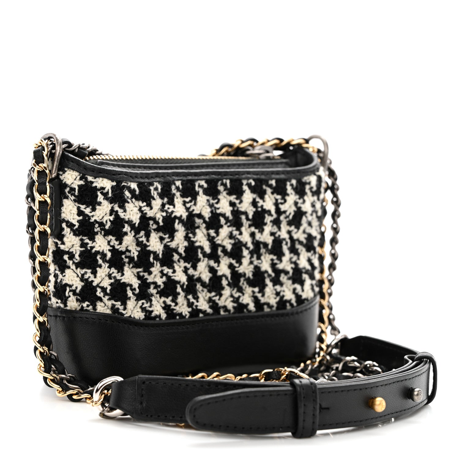 Chanel Lambskin Calfskin Tweed Success Story Set of 4 Minis Bags Black 38 of 46