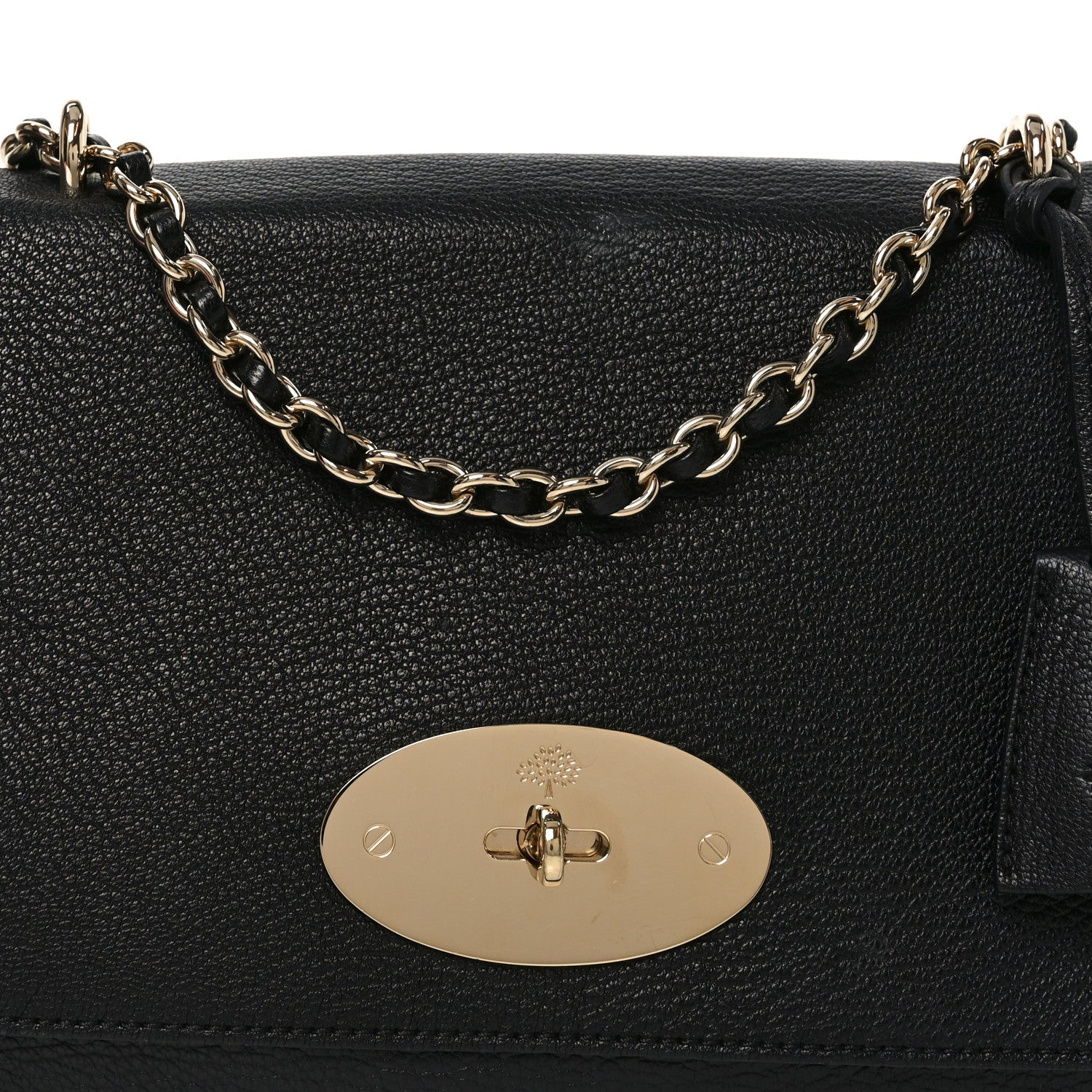 Mulberry Glossy Goat Medium Lily Black 7 of 9