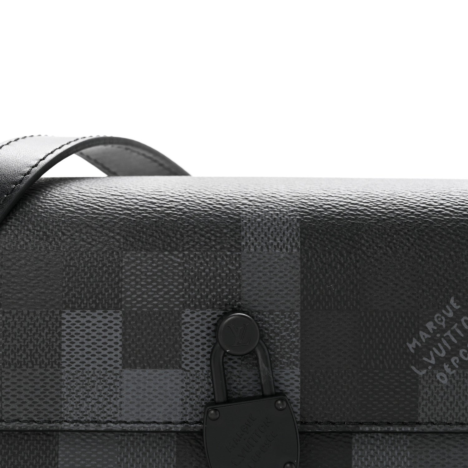 Louis Vuitton Damoflage Steamer Wearable Wallet Black 7 of 10