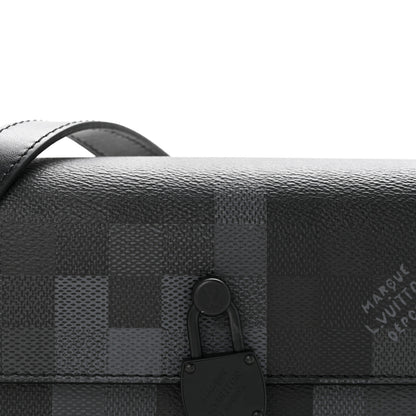 Louis Vuitton Damoflage Steamer Wearable Wallet Black 7 of 10