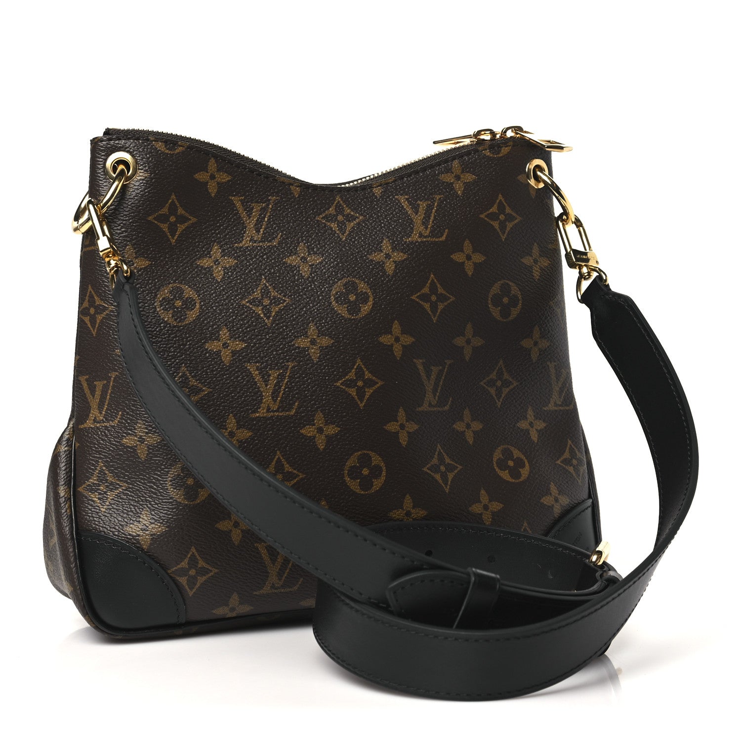 Louis Vuitton Monogram Odeon PM Black 3 of 10