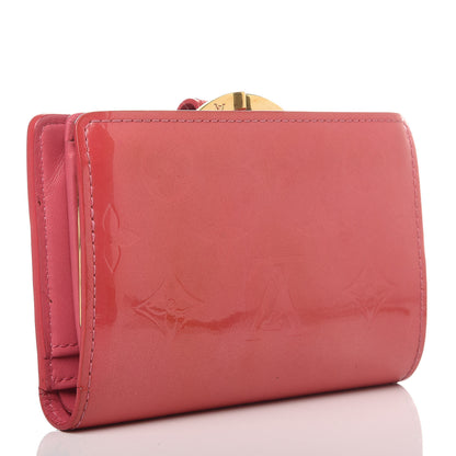 Louis Vuitton Vernis French Purse Wallet Rose Pop 3 of 6