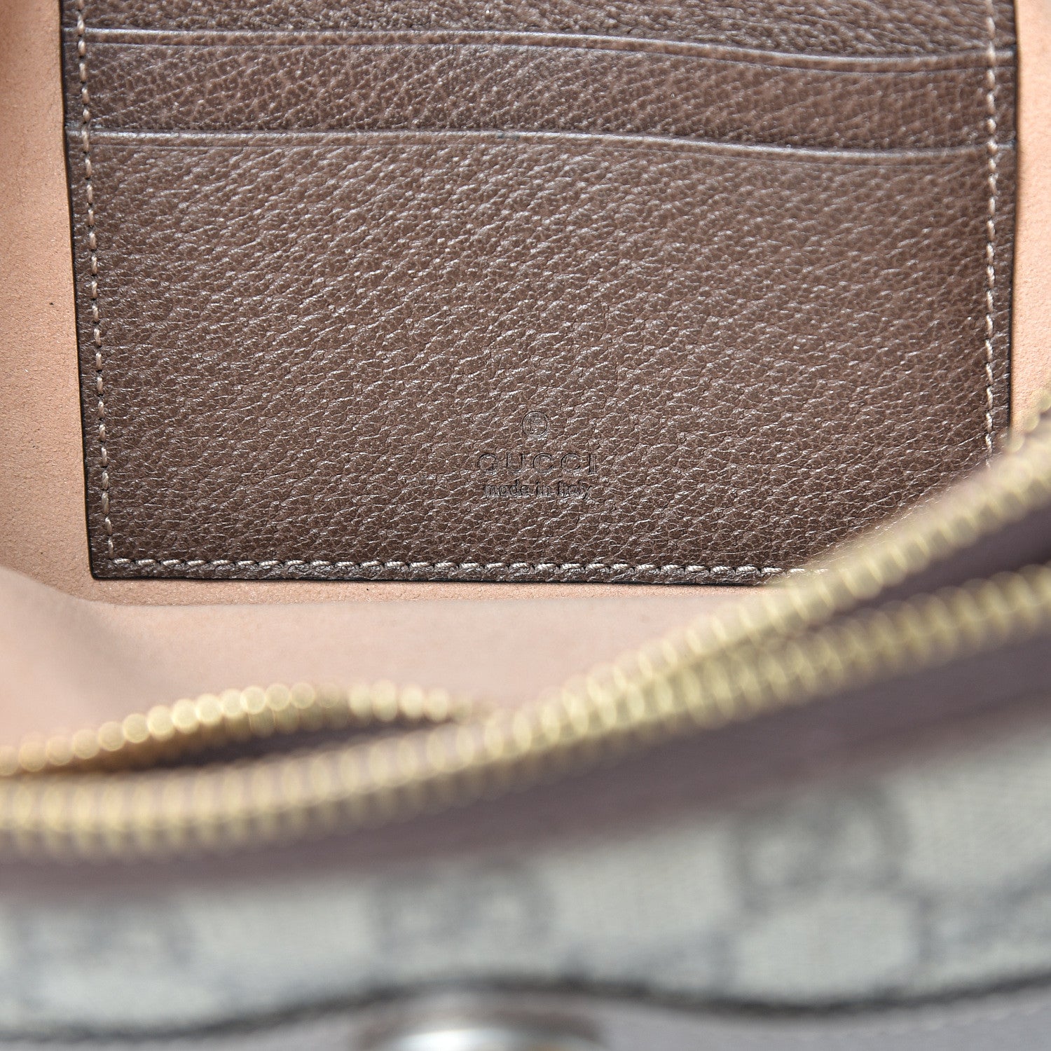 Gucci GG Supreme Monogram Web Mini Ophidia GG Bag Brown 8 of 14