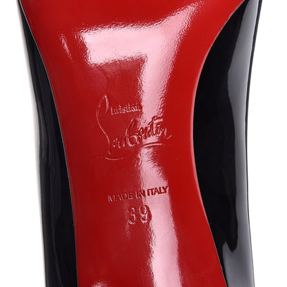 Christian Louboutin Patent Pigalle Follies 55 Pumps 39 Black 6 of 8