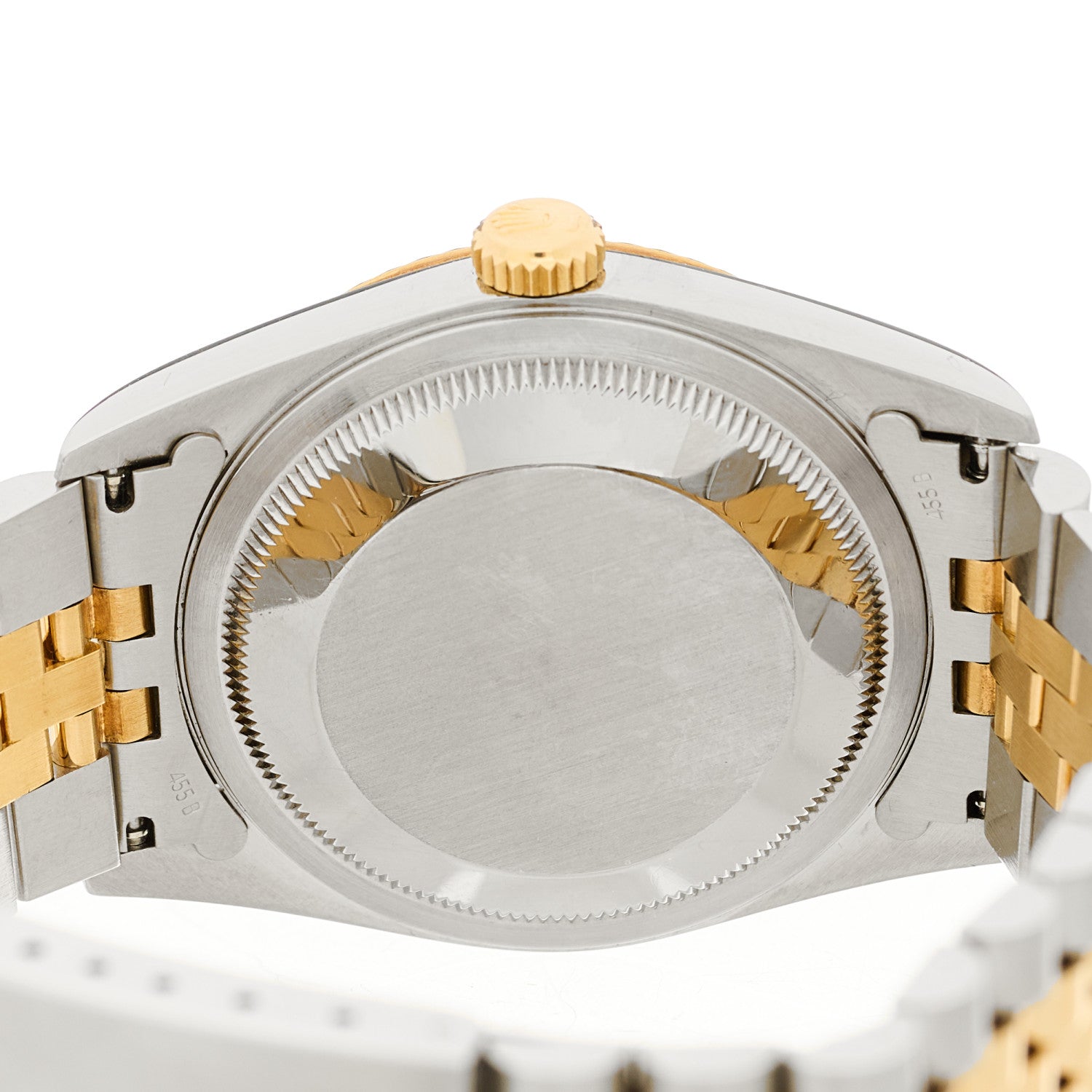 Rolex Stainless Steel 18K Yellow Gold 36mm Oyster Perpetual Datejust Watch Champagne 16233 4 of 4