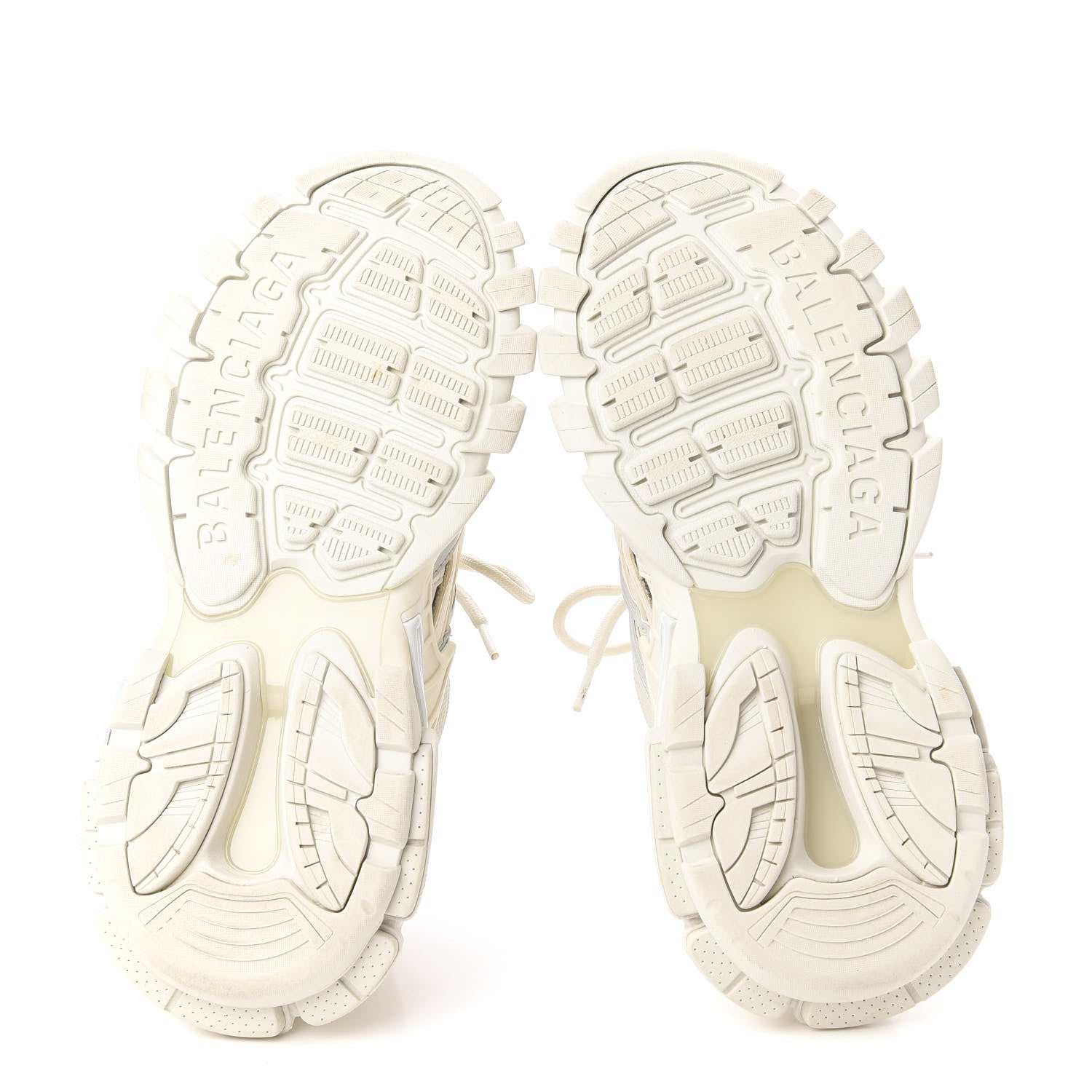 Balenciaga Rubber Mesh Womens Track.2 Open Sneakers 40 White 5 of 8