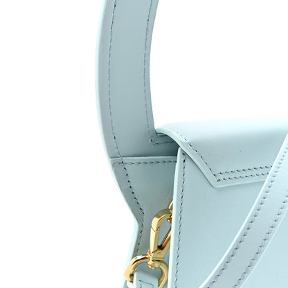 Jacquemus Calfskin Le Sac Rond Pale Blue 11 of 13