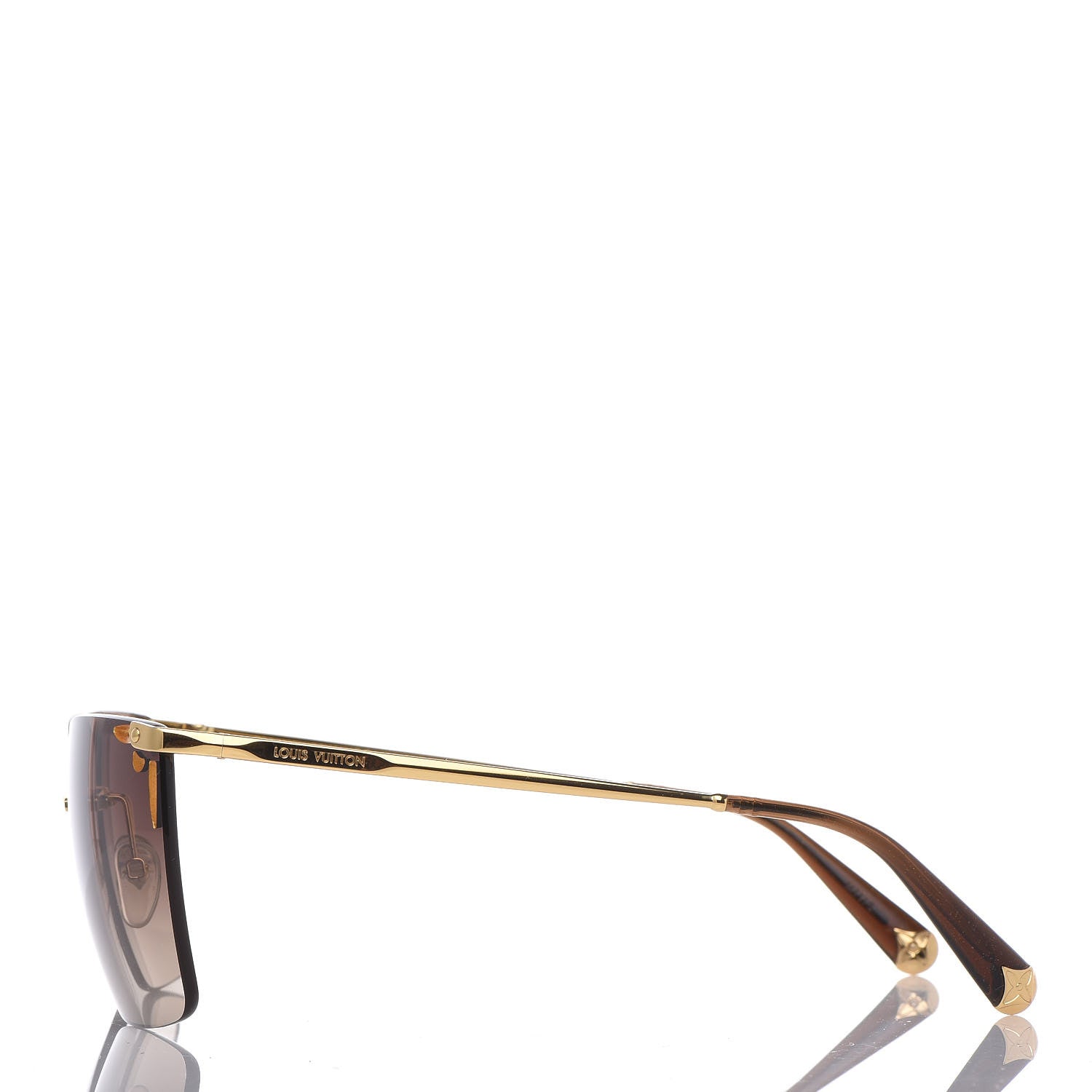 Louis Vuitton Sunglasses Z0591U Brown Glitter 2 of 7