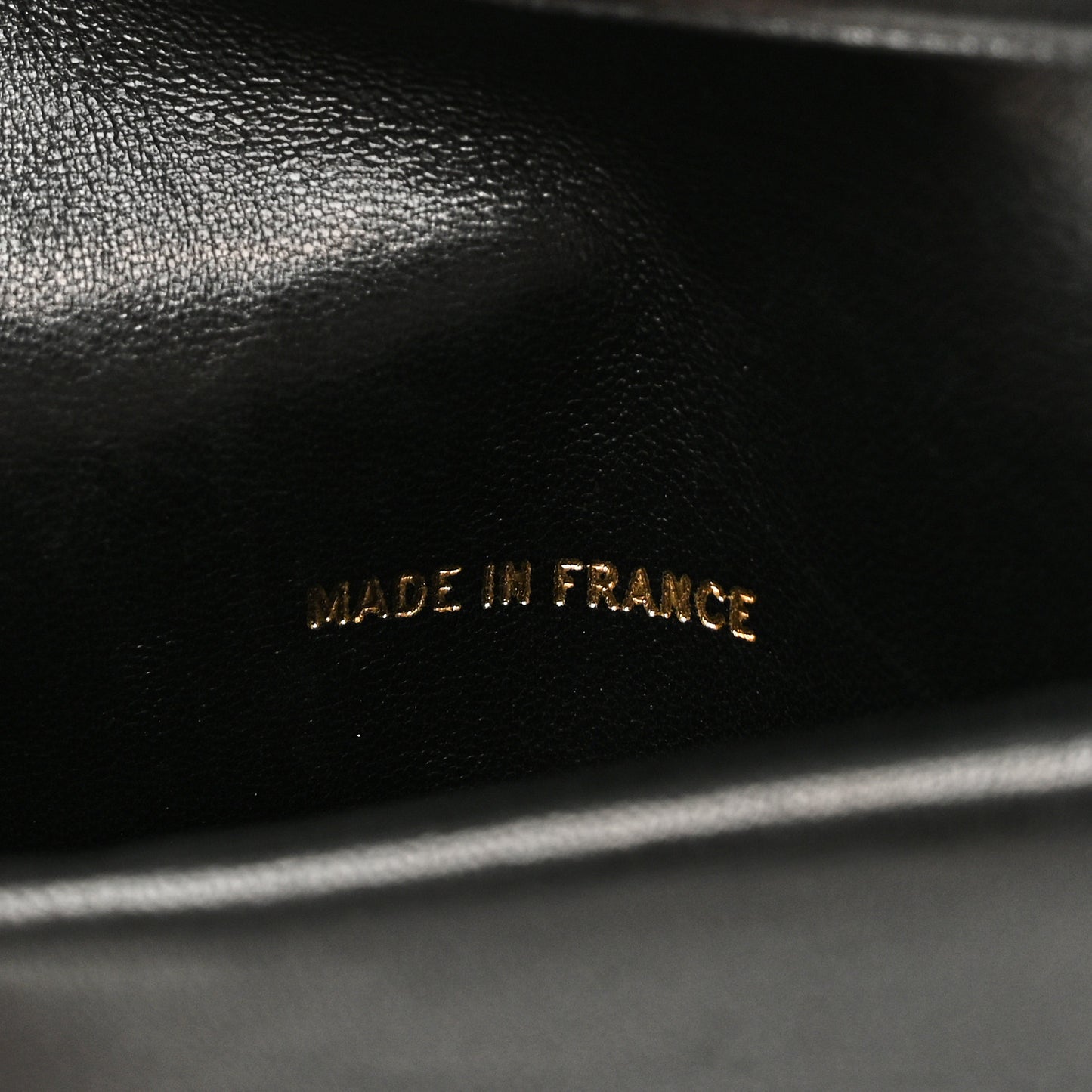 Lambskin Diamond Stitched Compact Flap Wallet Black