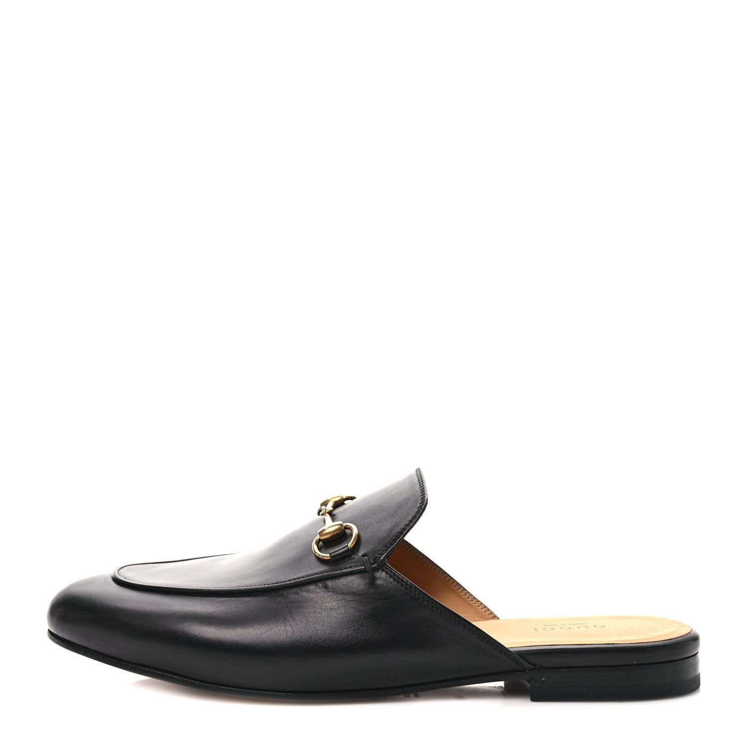 Gucci Calfskin Womens Princetown Slippers 40 Black 1 of 8