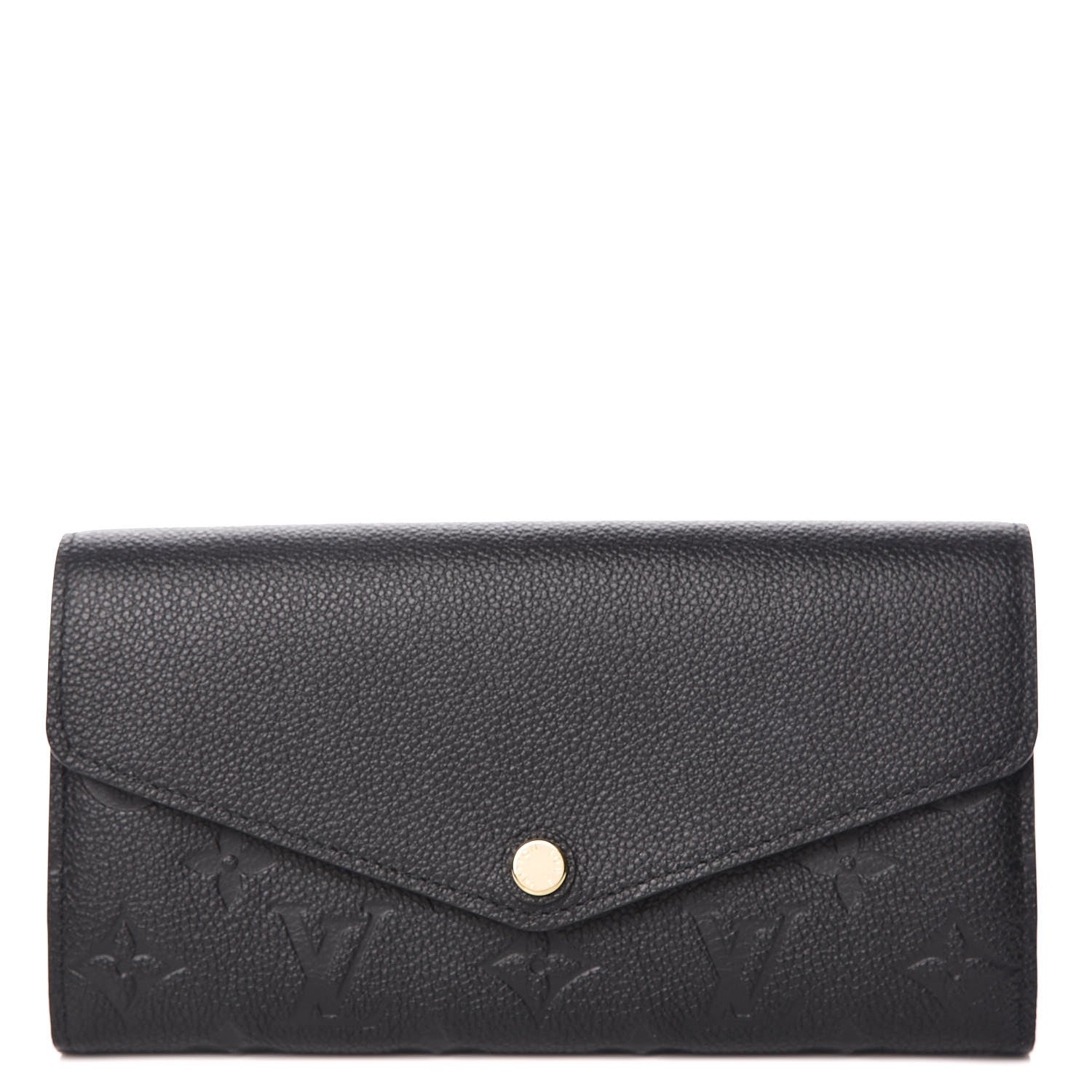 Louis Vuitton Empreinte Sarah Wallet NM Black 1 of 8