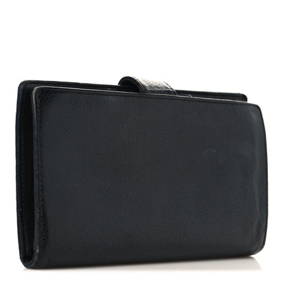 Chanel Caviar Timeless CC French Wallet Black 3 of 13