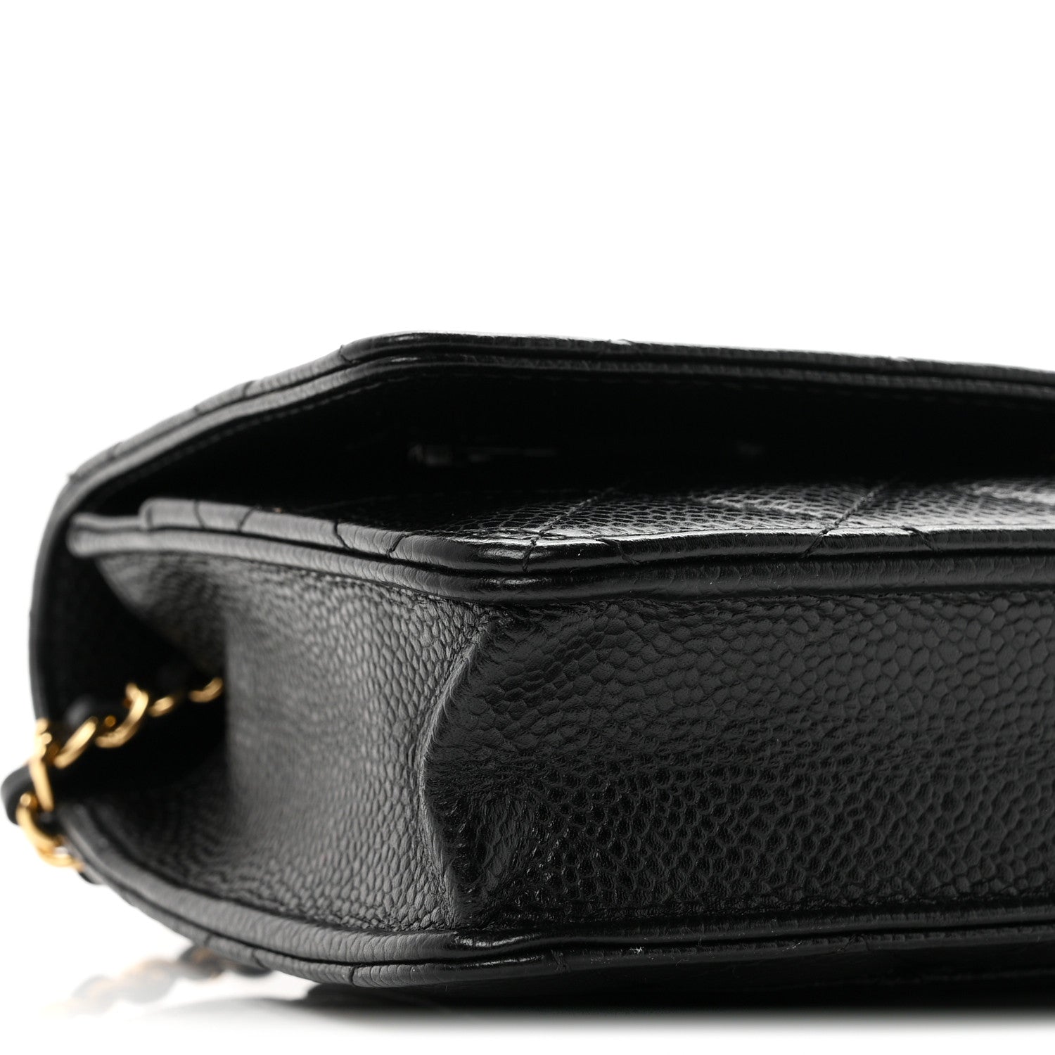 Chanel Caviar Quilted Wallet on Chain WOC Black 9 of 10