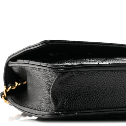 Chanel Caviar Quilted Wallet on Chain WOC Black 9 of 10