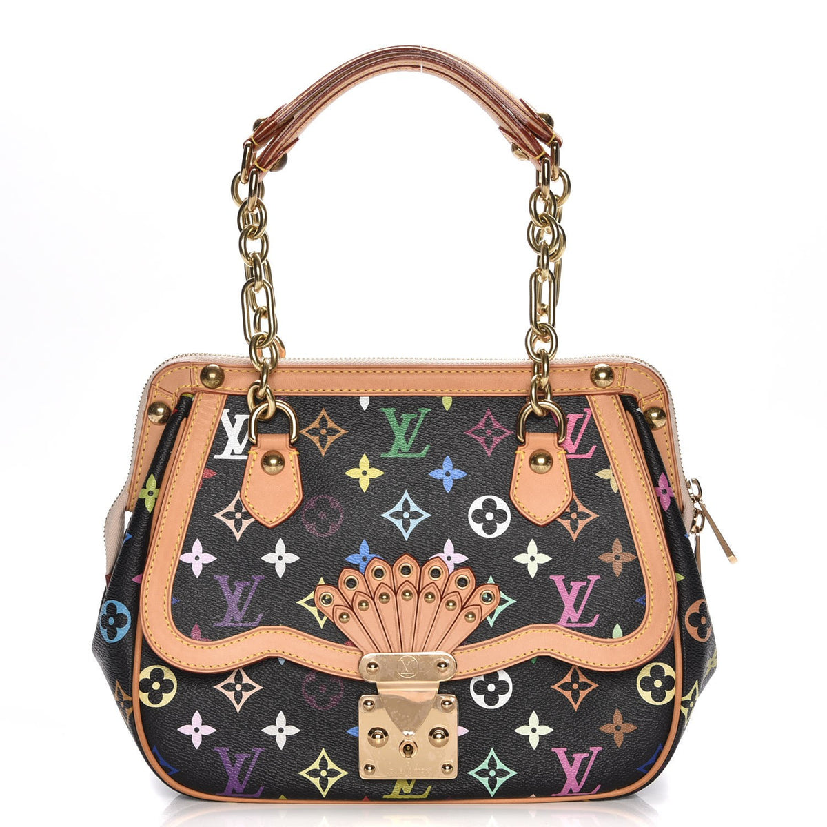 Louis Vuitton Monogram Multicolor Gracie MM Black 1 of 7