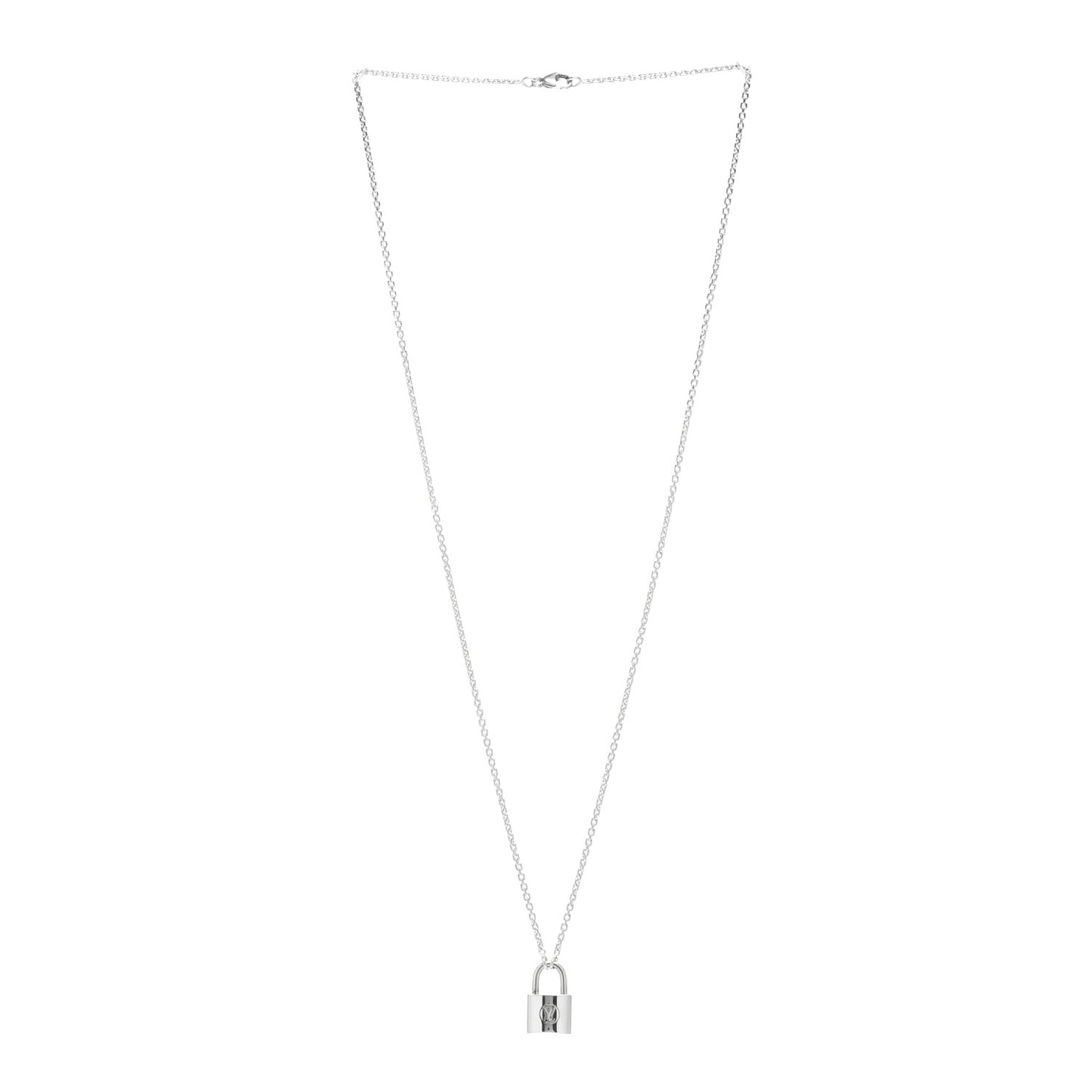 Sterling Silver Lockit Necklace