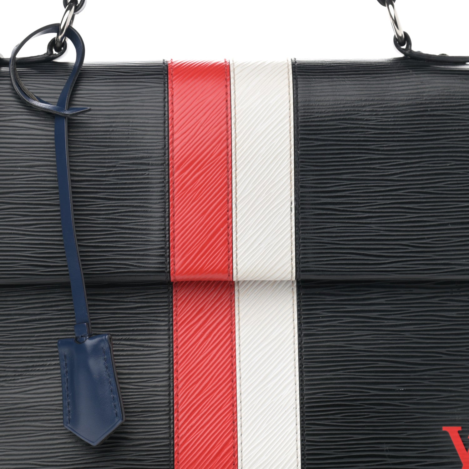 Louis Vuitton Epi Cluny MM Black Stripe 7 of 14
