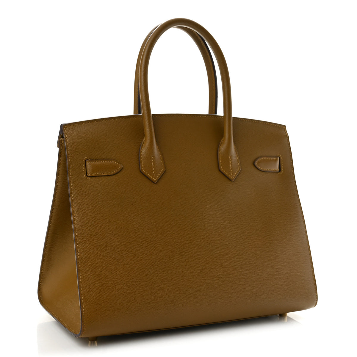 Madame Calfskin Birkin Sellier 30 Bronze Dore