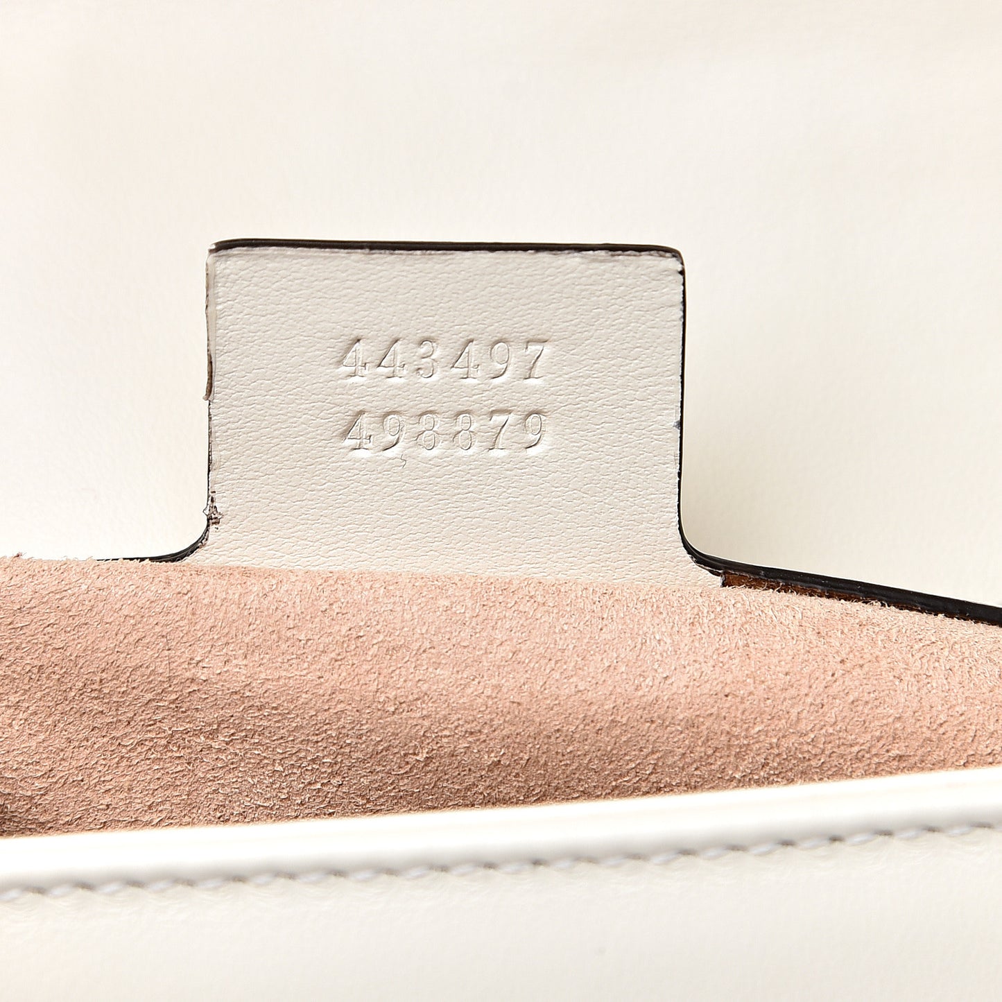 Calfskin Matelasse Small GG Marmont Shoulder Bag White