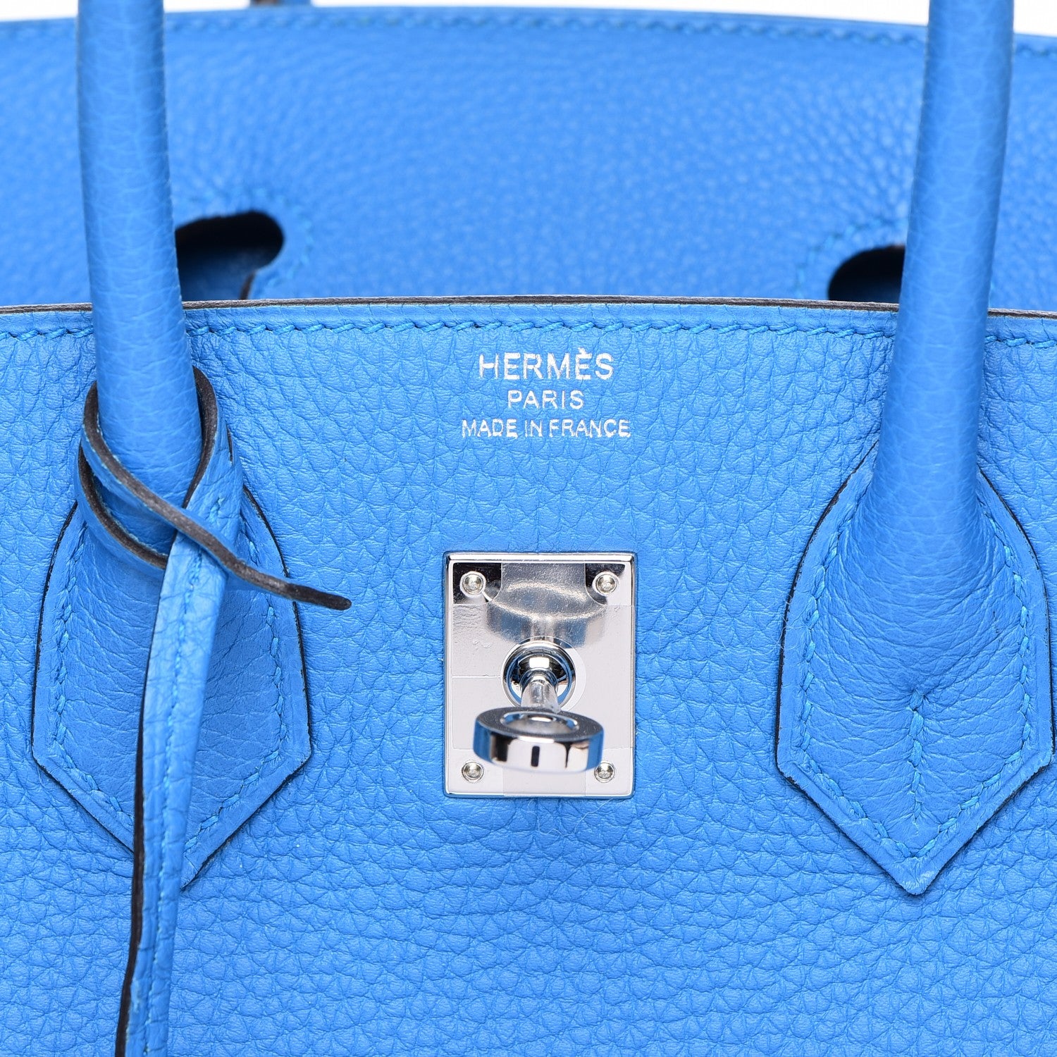 Hermes Togo Birkin 25 Bleu Zanzibar 17 of 26