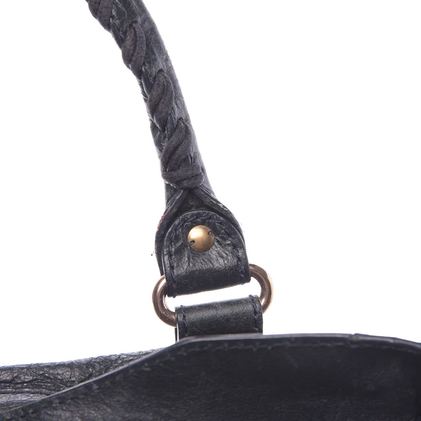 Agneau Giant 12 Rose Gold Hardware City Dark Night