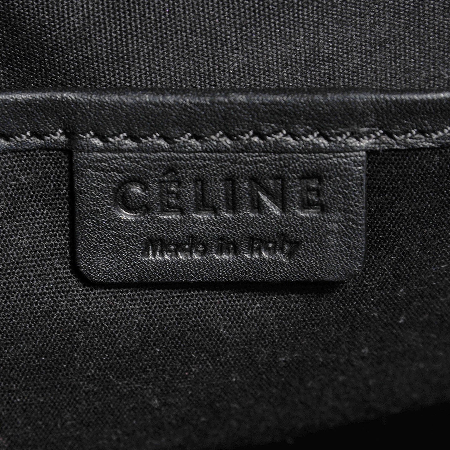 Smooth Calfskin Nano Luggage Black
