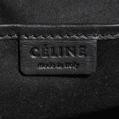 Celine Smooth Calfskin Nano Luggage Black 5 of 9