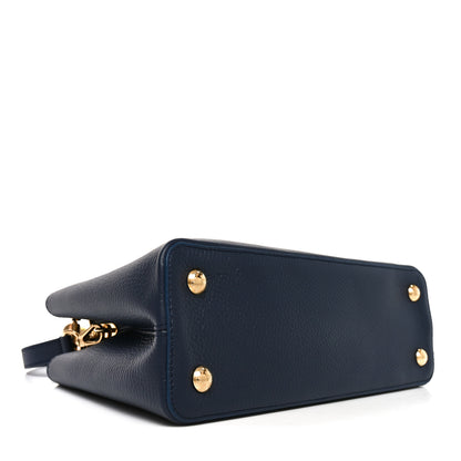 Louis Vuitton Taurillon Kintsugi Capucines MM Navy 3 of 8