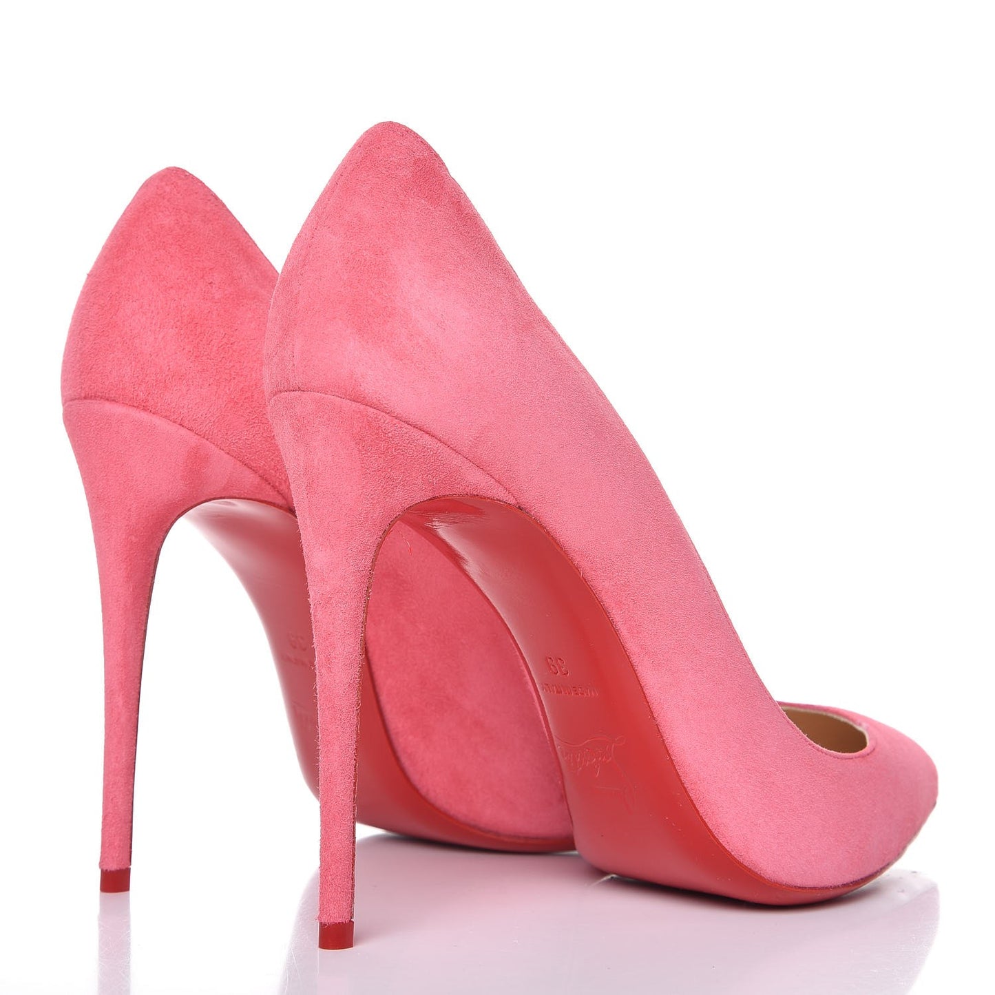 Suede Pigalle Follies 100 Pumps 39 Pink
