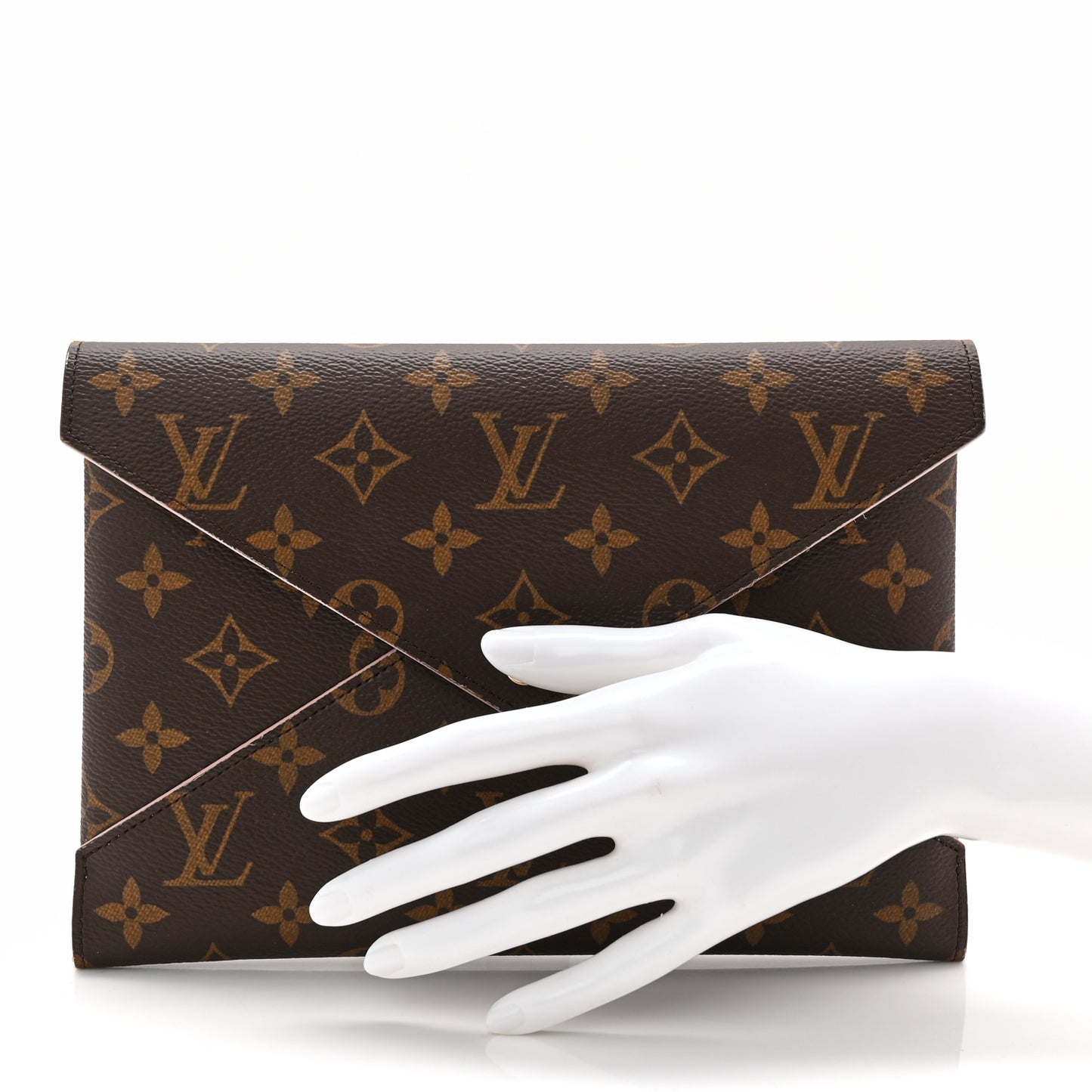 Monogram Large Kirigami Pochette Insert Rose Ballerine