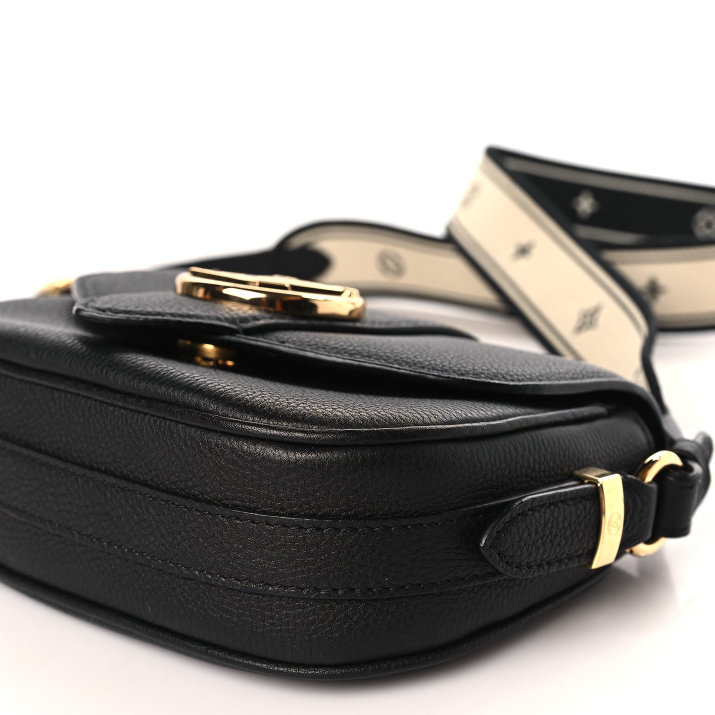 Grained Calfskin LV Pont 9 Soft PM Black