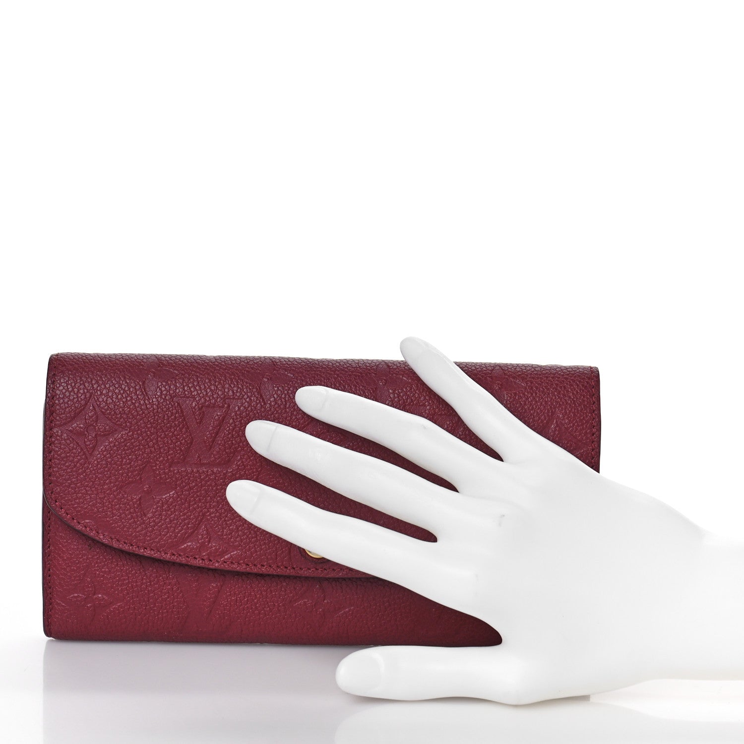Louis Vuitton Empreinte Emilie Wallet Raisin 2 of 9